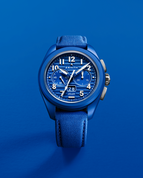 Digital RGB 2 STILL 1 Pilot Big Date Flyback Ceramic 49.4002.3652.51.I009 4x5