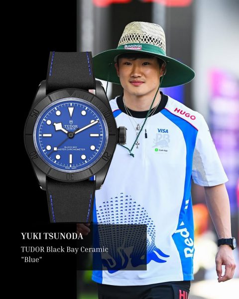 Yuki Tsunoda – Tudor Black Bay Ceramic Blue