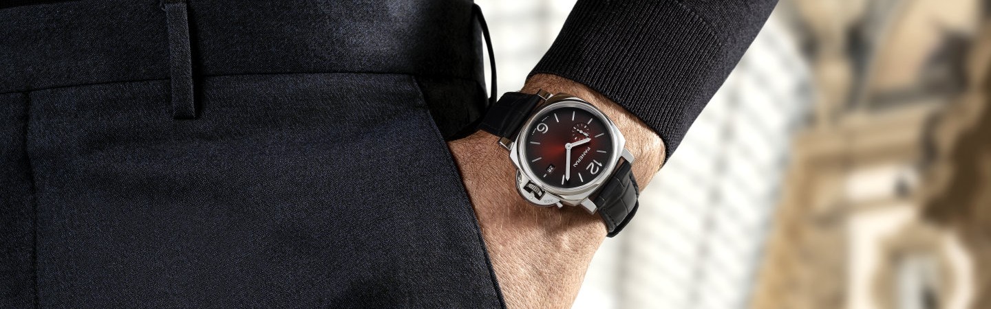 Panerai Luminor Due Burgundy Dial